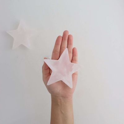Pink Mangano Calcite Star