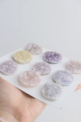 Druzy Rainbow Amethyst Cabochon | Uruguay (by piece)