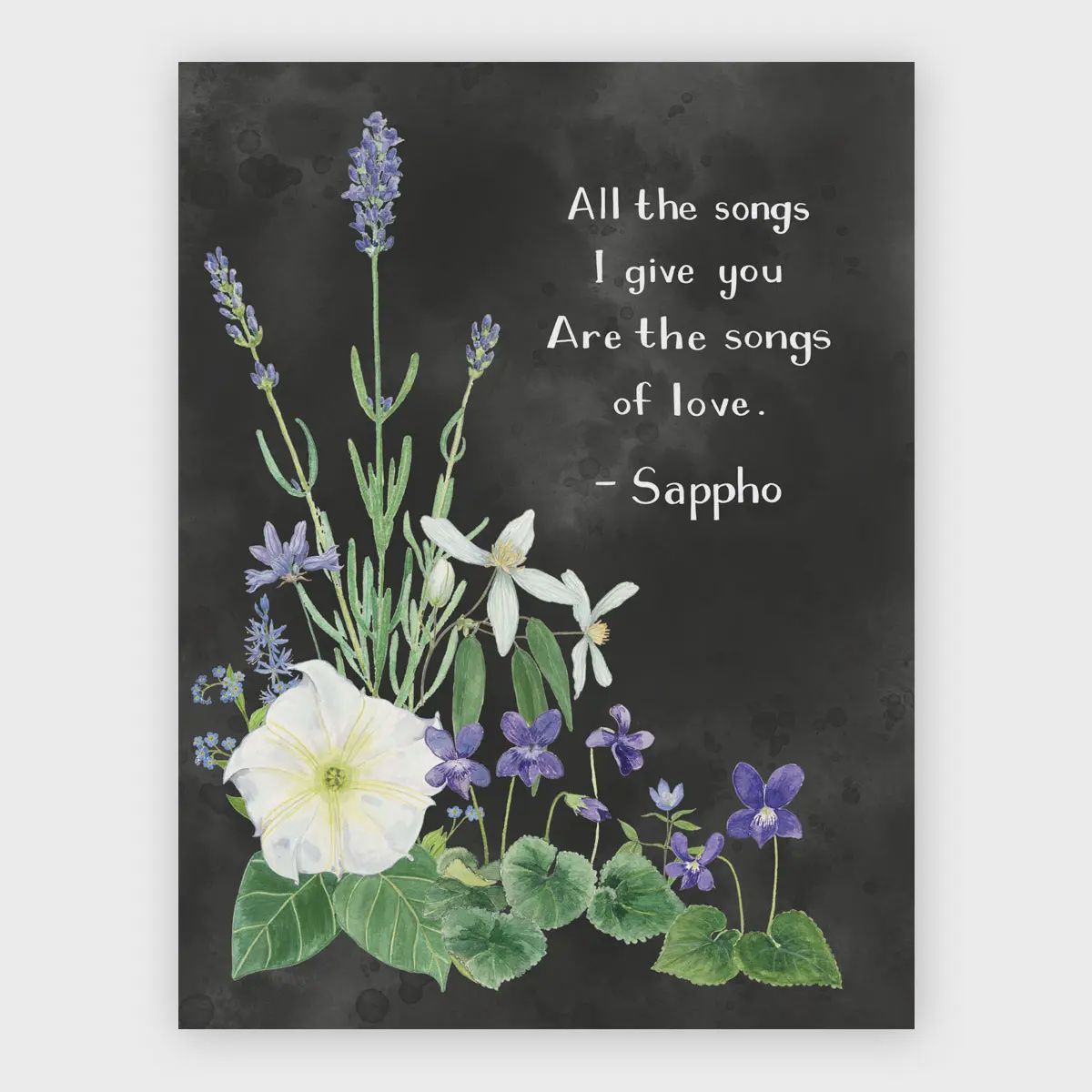 Sapphic Songs of Love Card