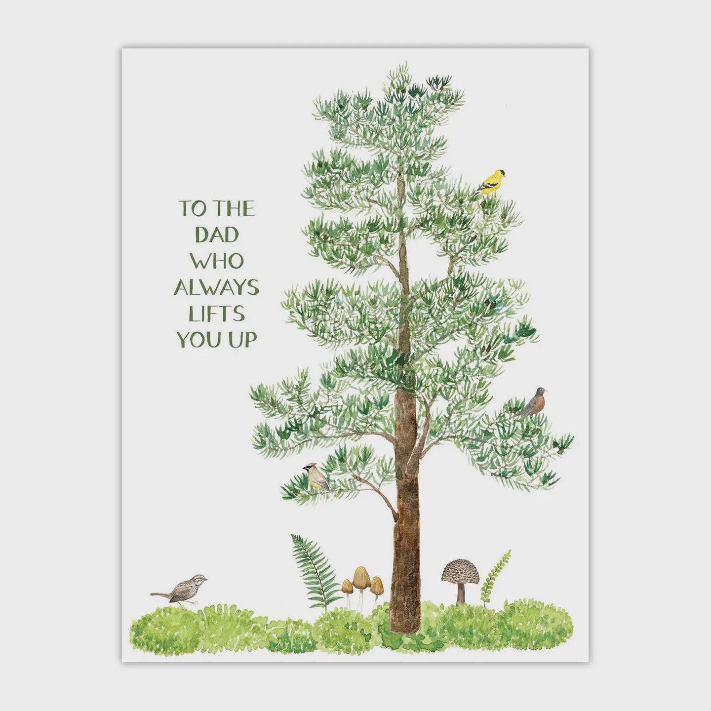 Uplifting Fathers Day Card - Dad Greeting Card
