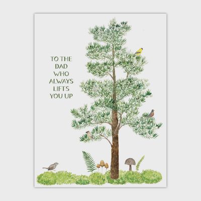 Uplifting Fathers Day Card - Dad Greeting Card