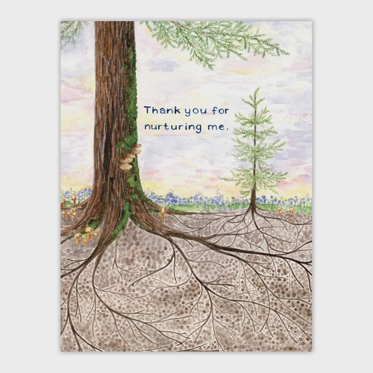 Nurturing Me - Mothers Day Card - Fathers Day Card