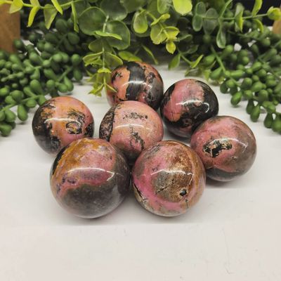 Small Sunset Rhodonite Sphere