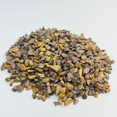 Tiger Eye Mini Tumble Chips (by g)
