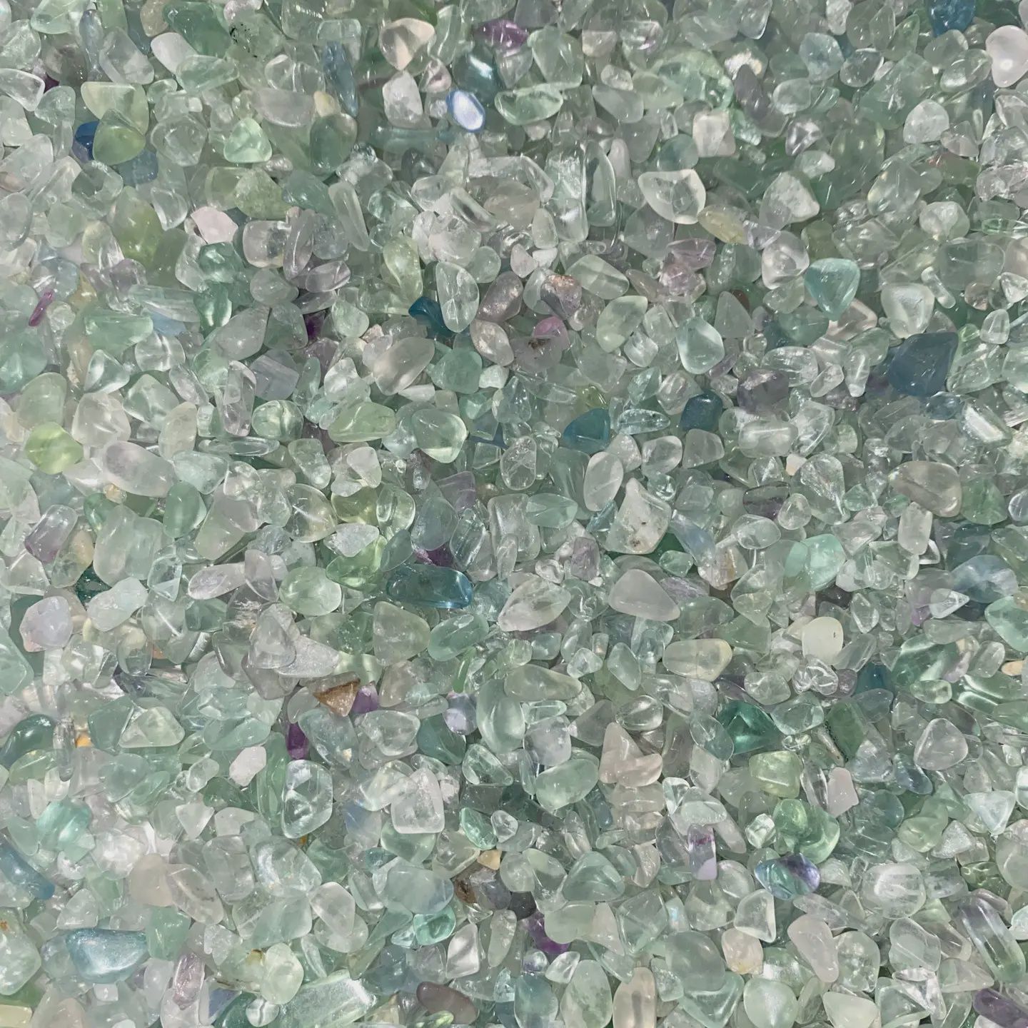 Green Fluorite Mini Tumble Chips (by g)