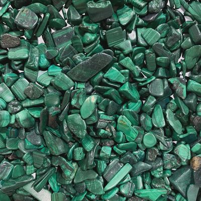 Malachite Mini Tumble Chips (by g)