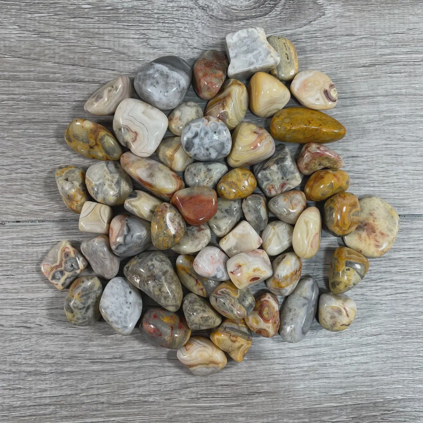Crazy Lace Agate Tumble Stone