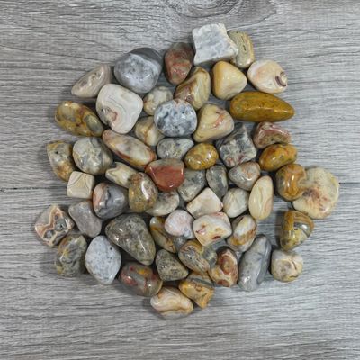 Crazy Lace Agate Tumble Stone