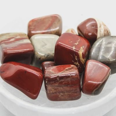 Poppy Jasper Tumble Stone