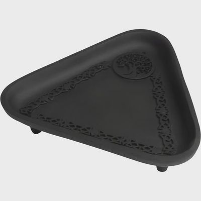 Cast Iron Triangle Incense Holder Tray
