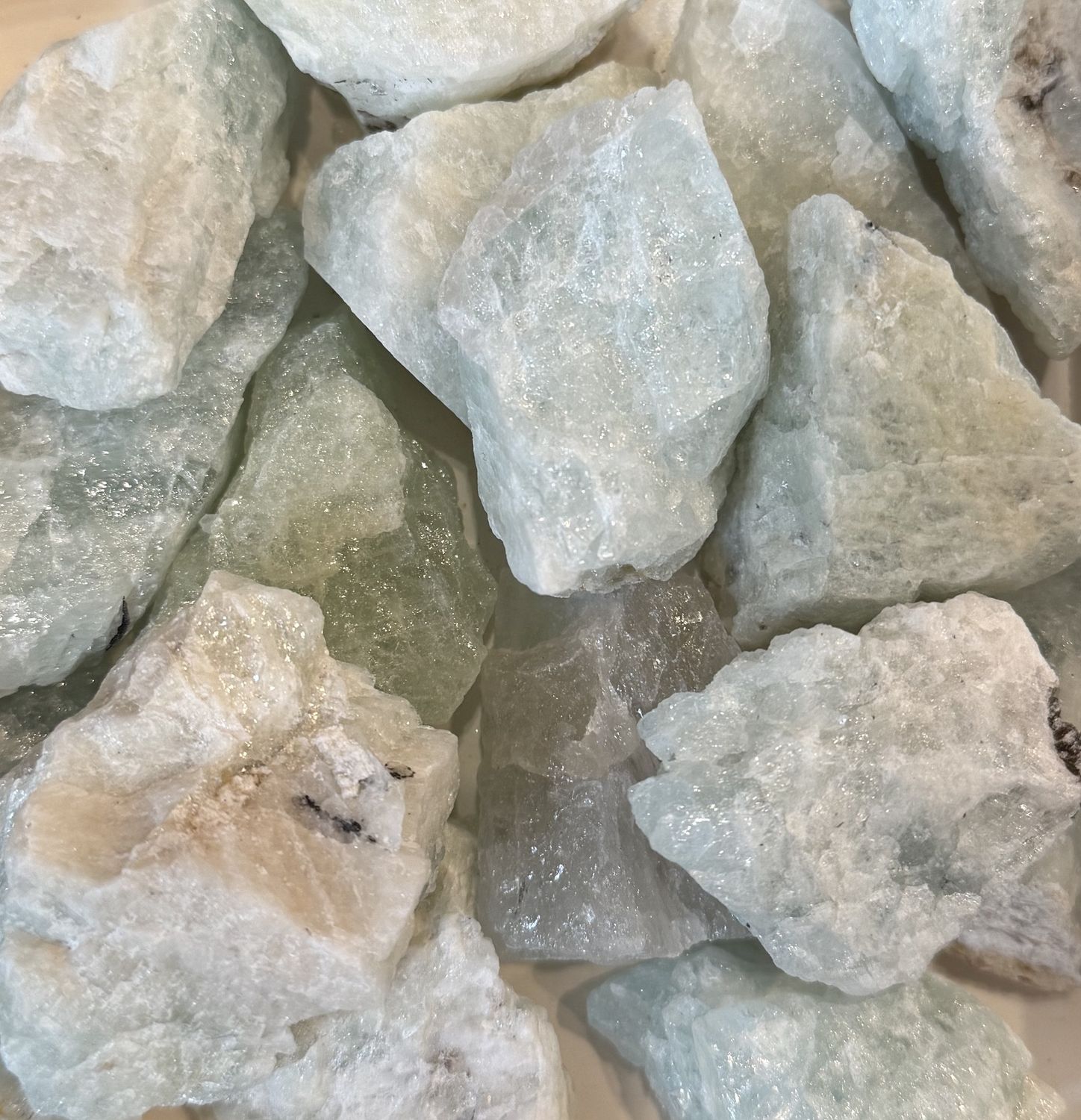 Green Morganite Beryl (by g)
