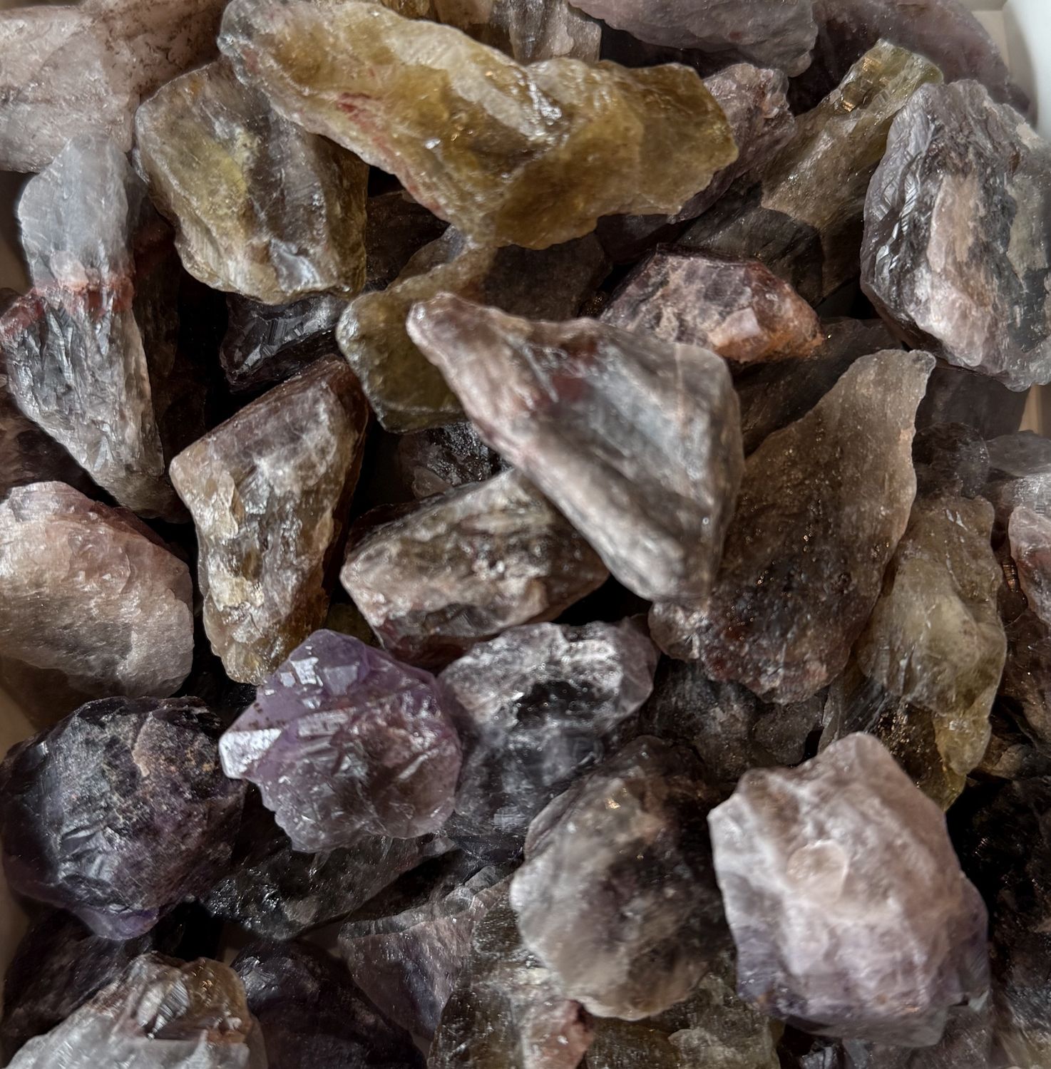Rough Ametrine Point