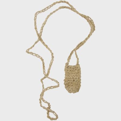 Natural Hemp Crystal Pouch