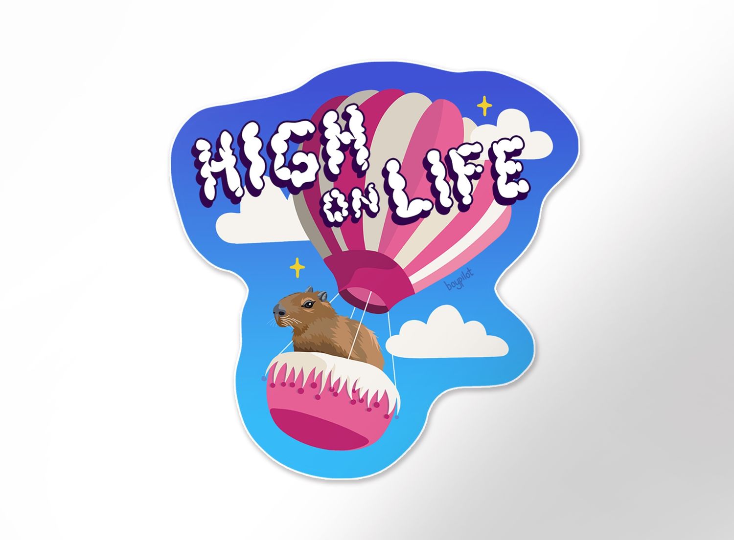 Capybara Sticker