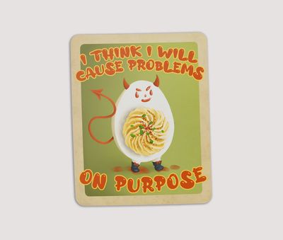 Deviled Egg Sticker