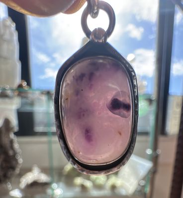 PA Morado Opal Pendant