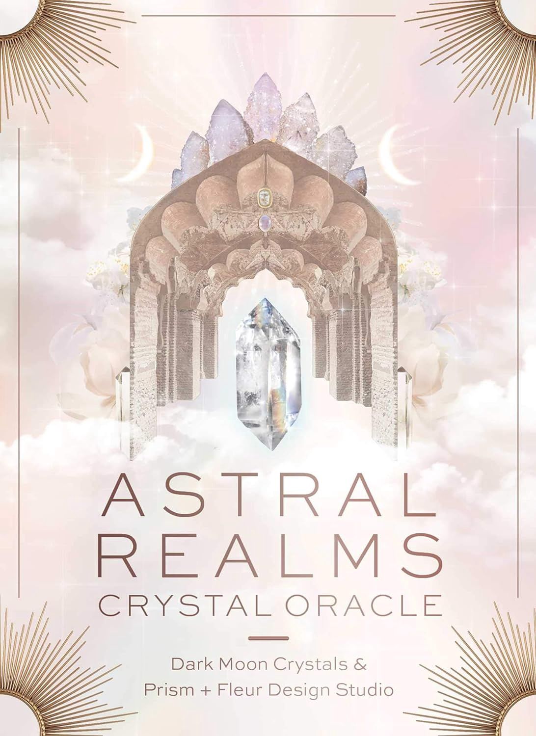 Astral Realms Crystal Oracle | 33 Full-Color Cards and 128-Page Guidebook