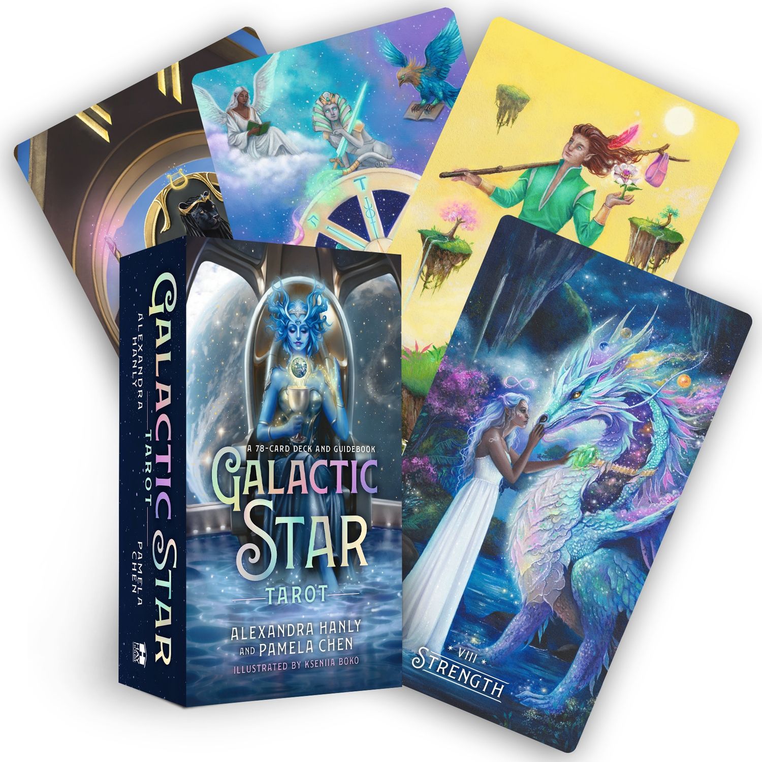 Galactic Star Tarot | 78-Card Deck and Guidebook