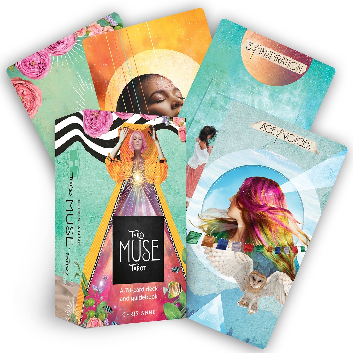 The Muse Tarot | 78-Card Deck and Guidebook