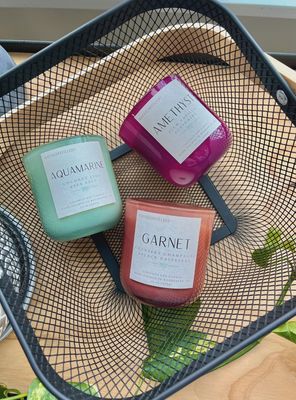 Birthstone Candle Collection - Refillable