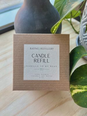 RR Coconut Soy Wax Candle - REFILL / for Granite or Concord Vessel