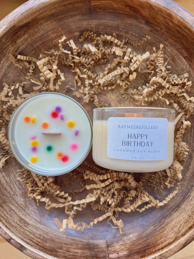 RR Coconut Soy Wax Candle, Type: Happy Birthday