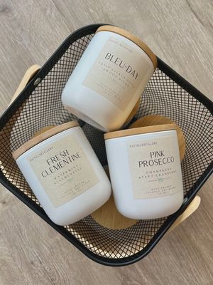 The Granite Vessel -  Coconut Soy Wax Candle - Refillable