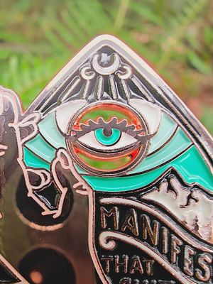Manifest That Shit Enamel Pin
