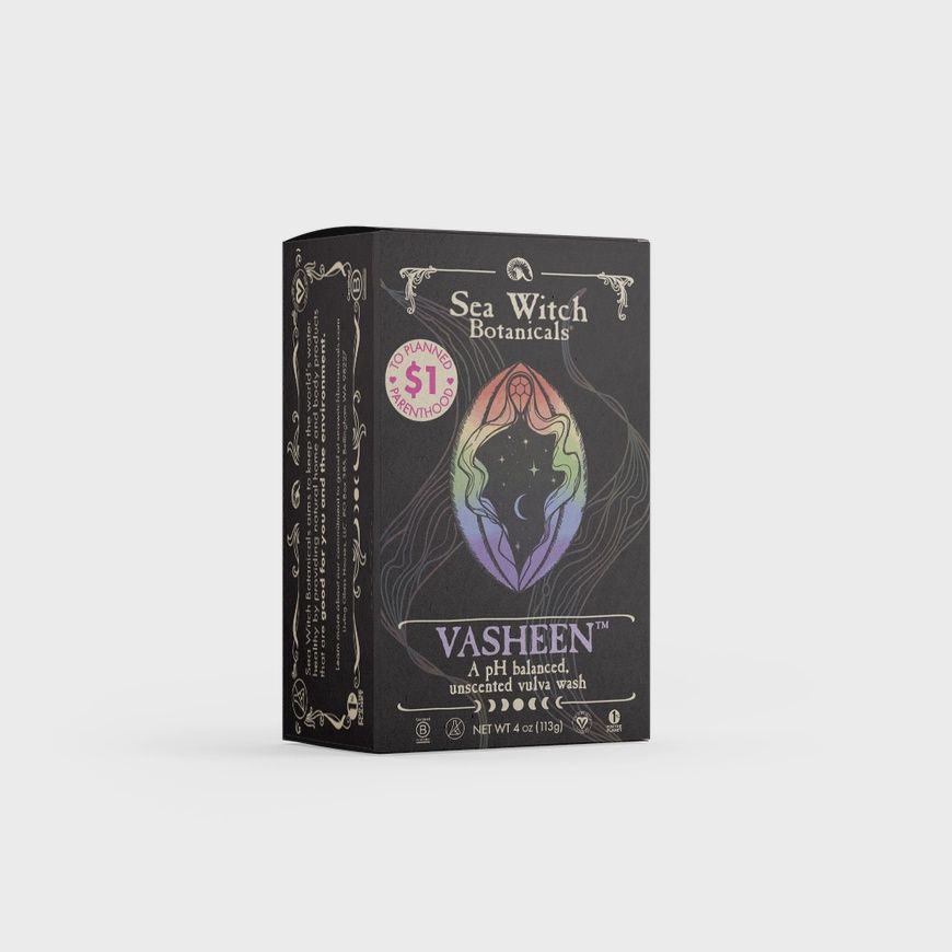 Sea Witch Vasheen: PH Balanced Unscented Body &amp; Vulva Wash