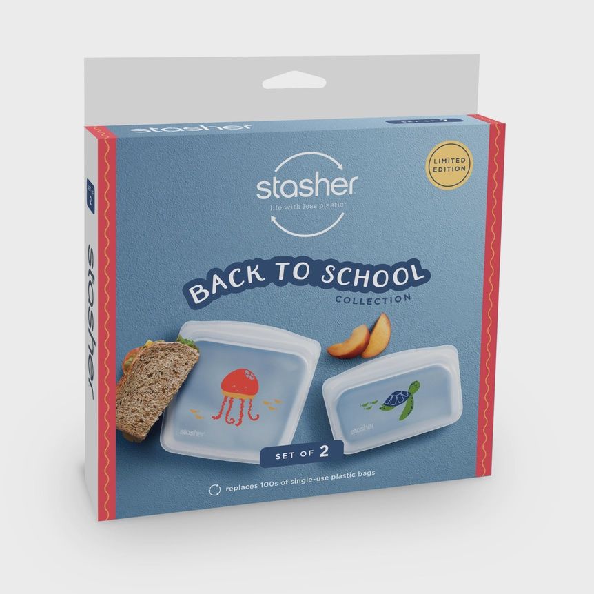 Stasher Bags - Lunch 2-pack
