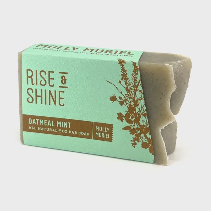 MM Olive Oil Soap Bar - Rise &amp; Shine / Oatmeal Mint