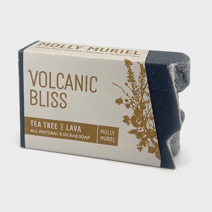 MM Olive Oil Soap Bar - Volcanic Bliss / Tea Tree &amp; Lava