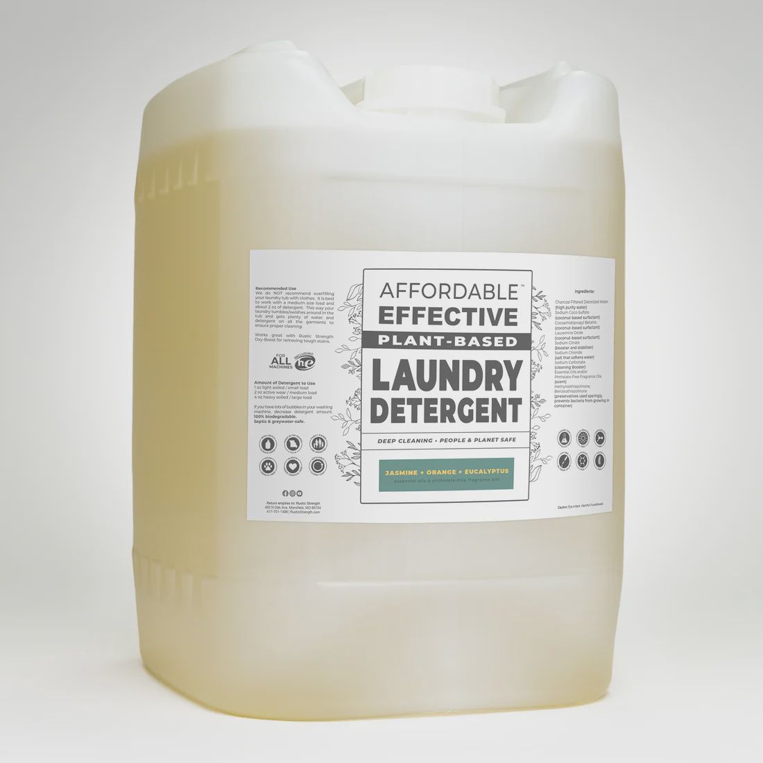 RS Economy Liquid Laundry Detergent (by oz)