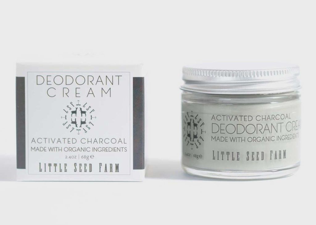LSF Deodorant Cream Jar | 2.4oz, Type: Activated Charcoal