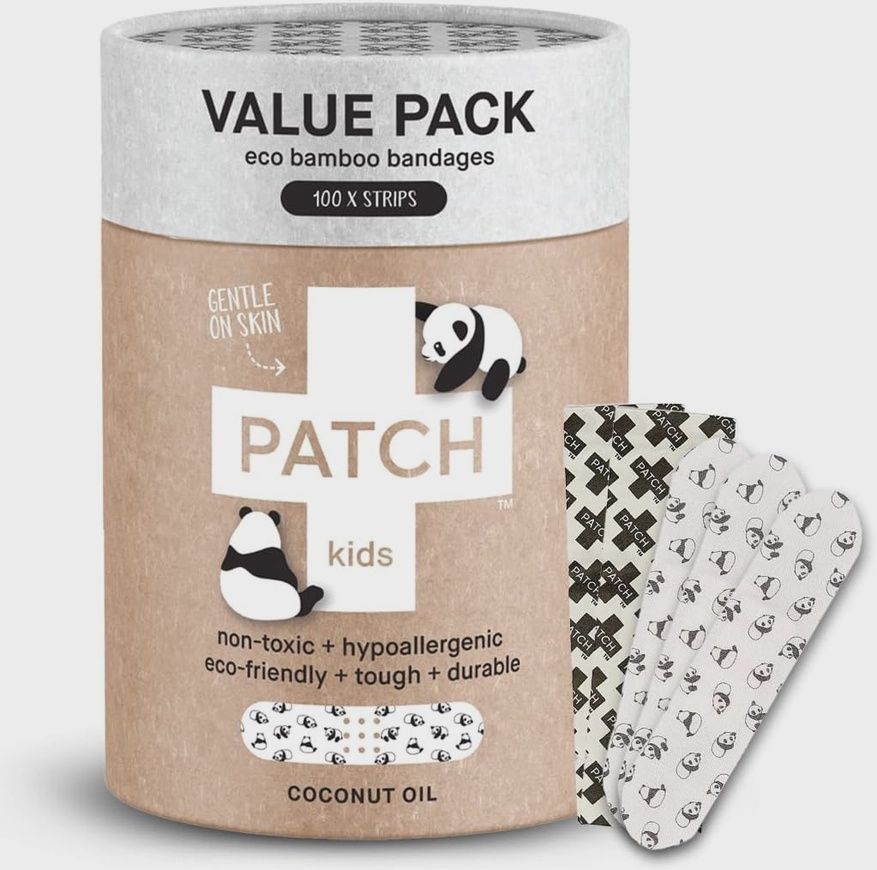 PATCH VALUE PACK - 100 Panda Bamboo Bandages
