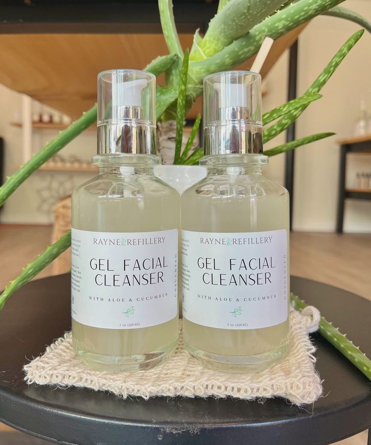Gel Facial Cleanser - with Aloe &amp; Cucumber