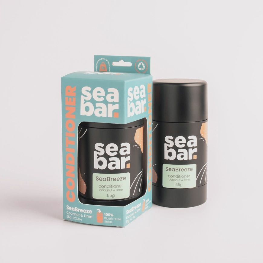SeaBar Conditioner Bar with Holder, Type: SeaBreeze