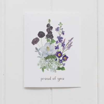 Asexual Pride Bouquet  - LGBTQ Pride Greeting Card