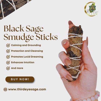 Black Sage Mugwort Herb Bundle