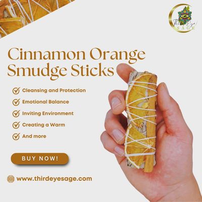 Cinnamon Orange and Sage Herb Bundle