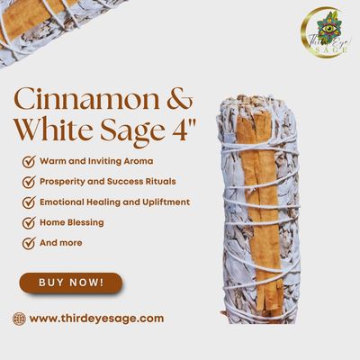 Cinnamon and Sage Herb Bundle
