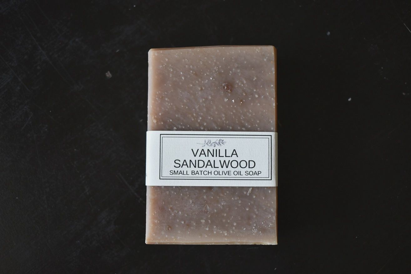 Vanilla Sandalwood  -Olive Oil Soap