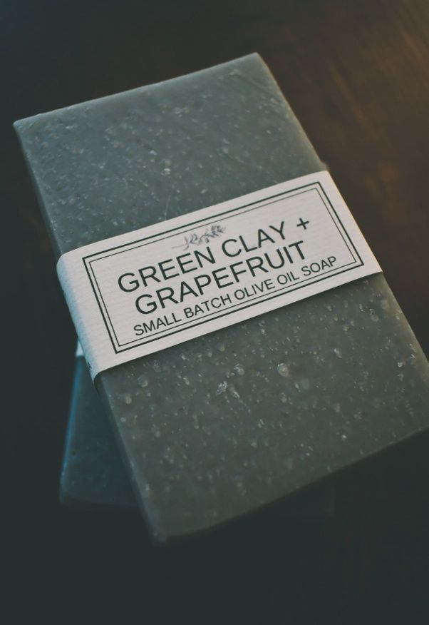 Green Clay + Grapefruit Olive Oil Soap