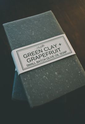 Green Clay + Grapefruit Olive Oil Soap
