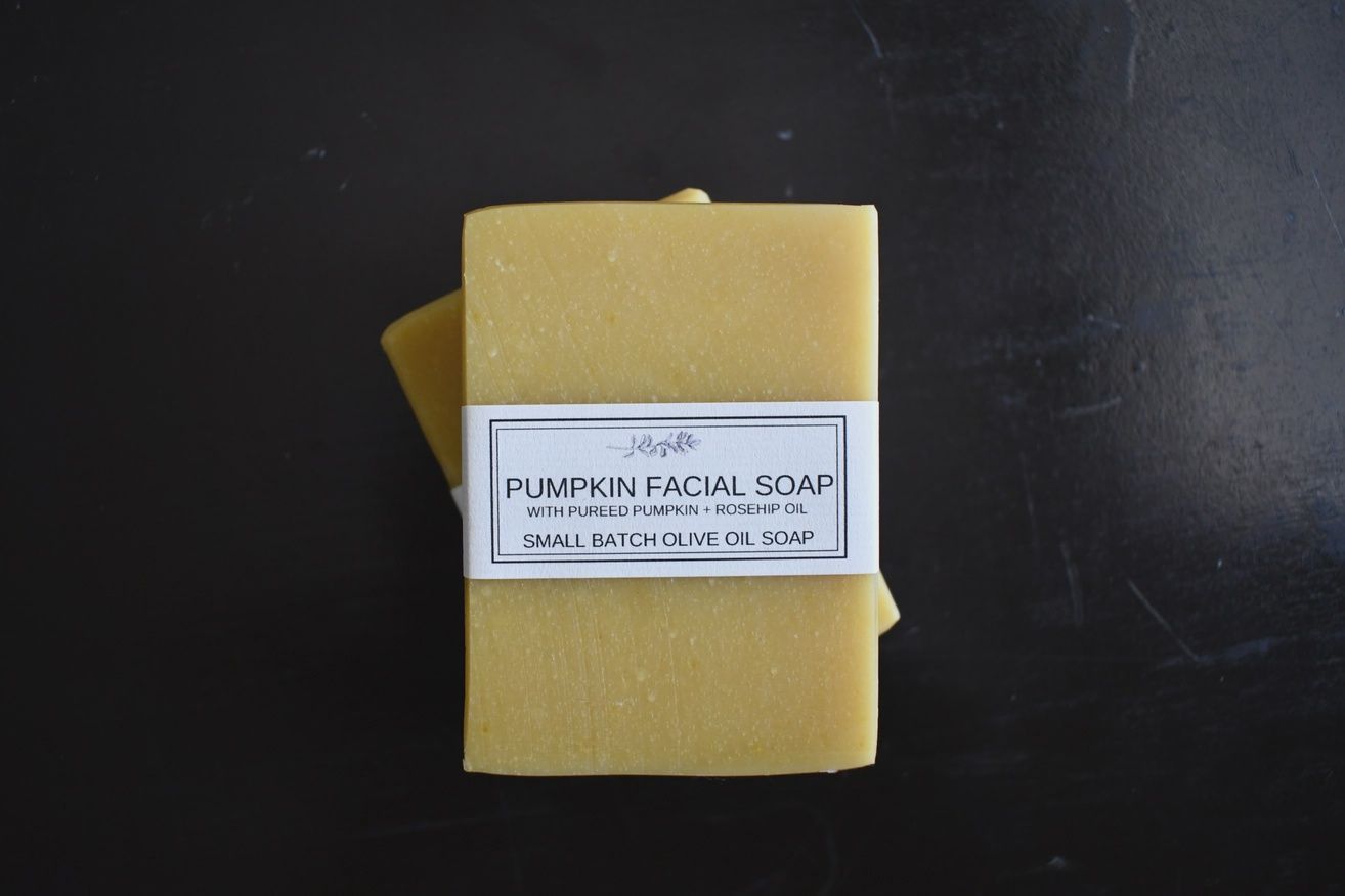 Pure Pumpkin Facial Soap -Olive Oil Soap