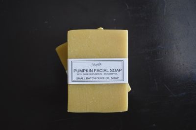 Pure Pumpkin Facial Soap -Olive Oil Soap