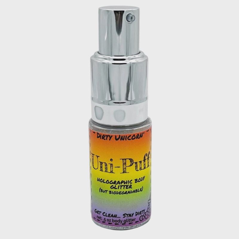 Unilver Puff Uni-Puff - Biodegradable Holographic Body Glitter Puffer