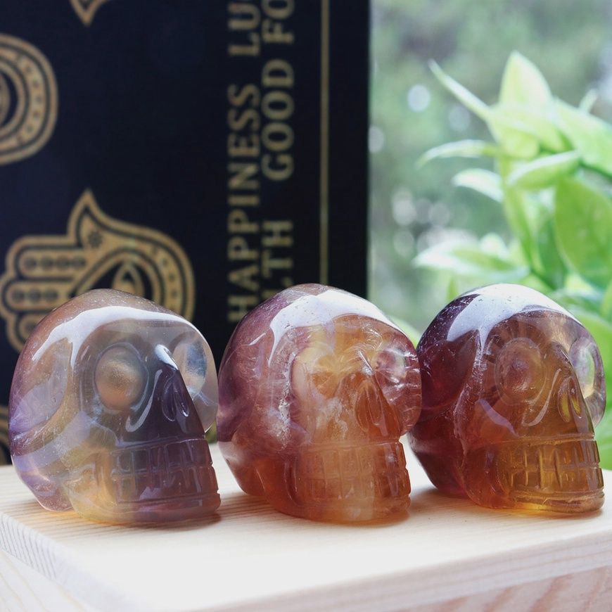 Fluorite Skull | 1.5in