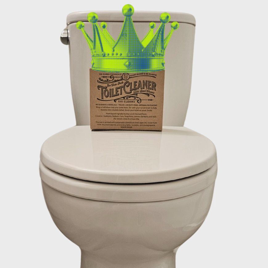 Symbiotic Toilet Bowl Cleaner Sheet (by sheet) / Lemon