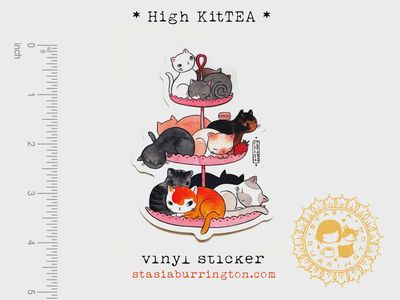 High KITtea Vinyl Sticker